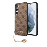 Guess Samsung Galaxy S23 Plus Cover 4G Charms Brun