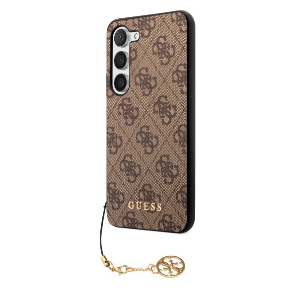Guess Samsung Galaxy S23 Plus Cover 4G Charms Brun