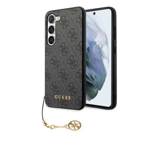 Guess Samsung Galaxy S23 Plus Cover 4G Charms Grå