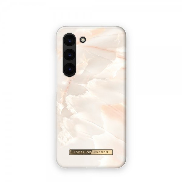 Ideal of Sweden Samsung Galaxy S23 Plus Cover Fashion Case Rose Pearl Marble