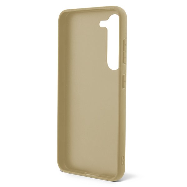 Guess Samsung Galaxy S23 Plus Cover Fixed Glitter Case Guld