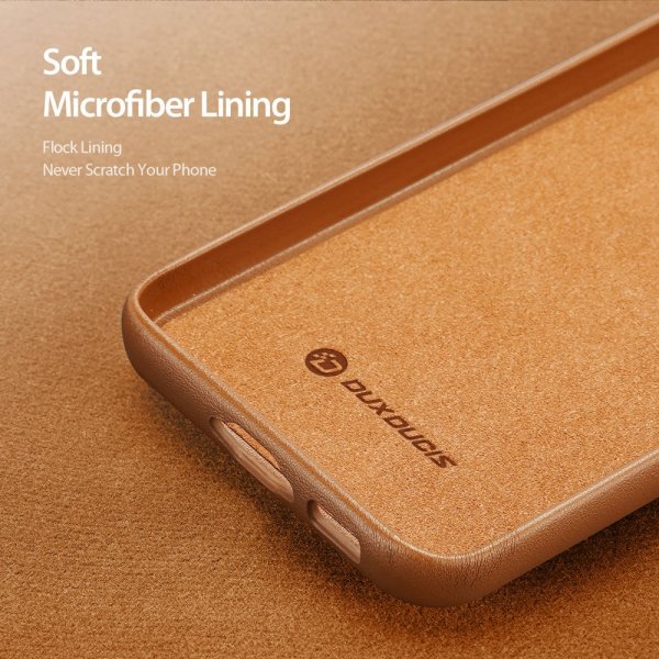 Dux Ducis Samsung Galaxy S23 Plus Cover Grit Series Brun