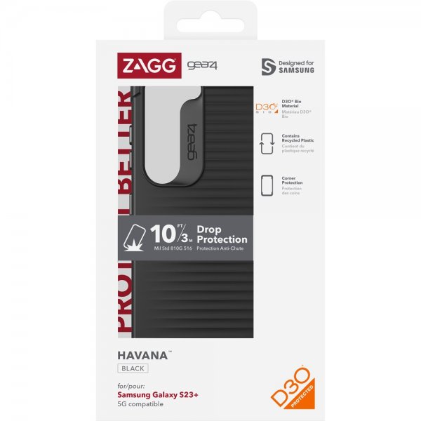Gear4 Samsung Galaxy S23 Plus Cover Havana Sort