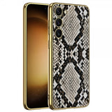 GKK Samsung Galaxy S23 Plus Cover Krokodillemønster Snake
