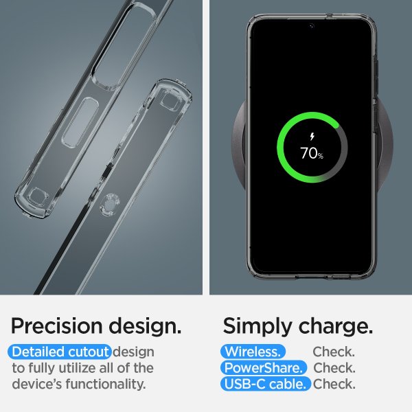 Spigen Samsung Galaxy S23 Plus Cover Liquid Crystal Space Crystal