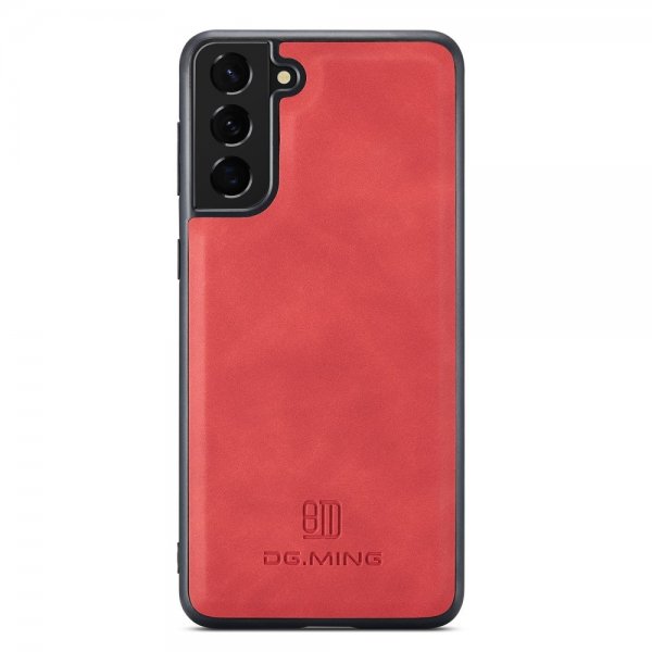 Dg.Ming Samsung Galaxy S23 Plus Cover M1 Series Aftagelig Kortholder Rød