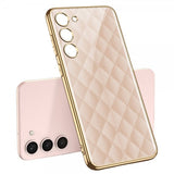 GKK Samsung Galaxy S23 Plus Cover Motiv Lyserøde Firkanter