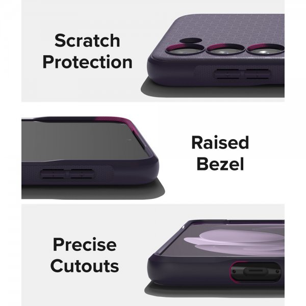 Ringke Samsung Galaxy S23 Plus Cover Onyx Deep Purple