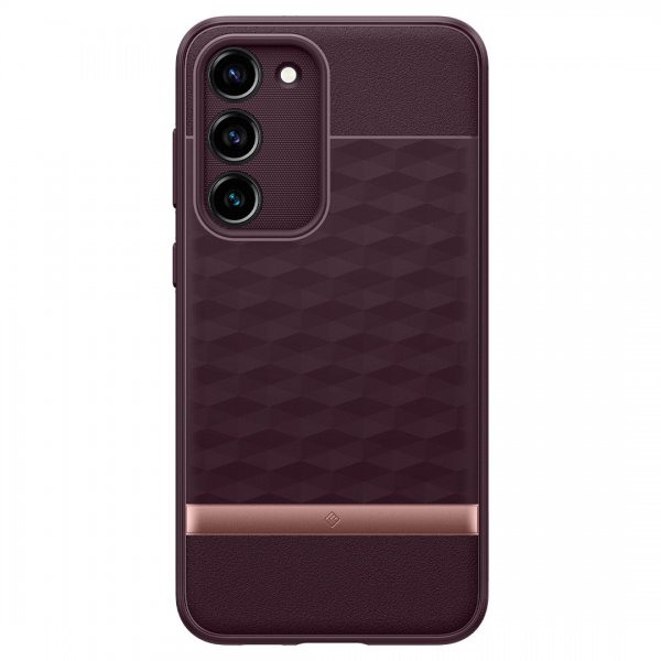 Caseology Samsung Galaxy S23 Plus Cover Parallax Burgundy