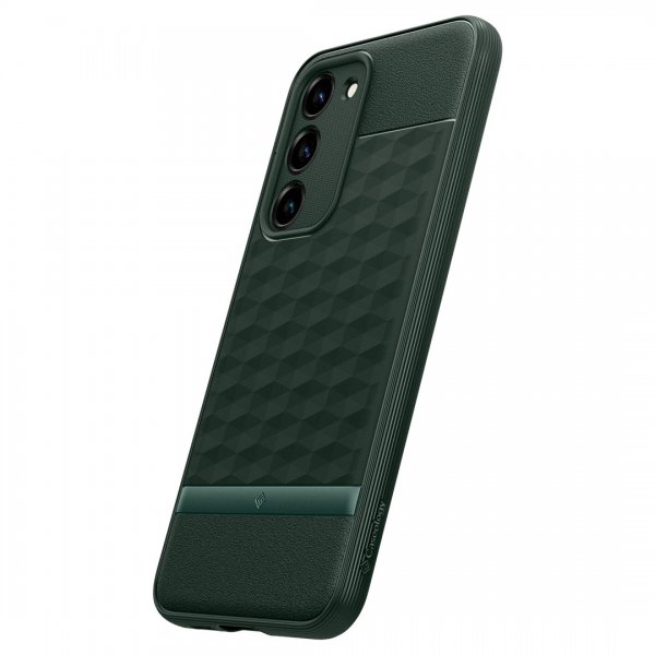 Caseology Samsung Galaxy S23 Plus Cover Parallax Midnight Green