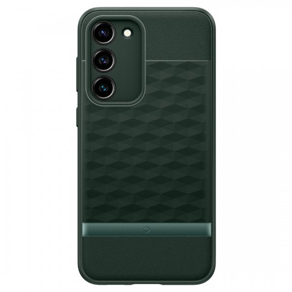 Caseology Samsung Galaxy S23 Plus Cover Parallax Midnight Green