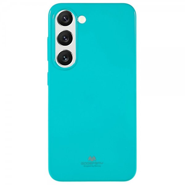 Samsung Galaxy S23 Plus Cover Pearl Jelly Cyan