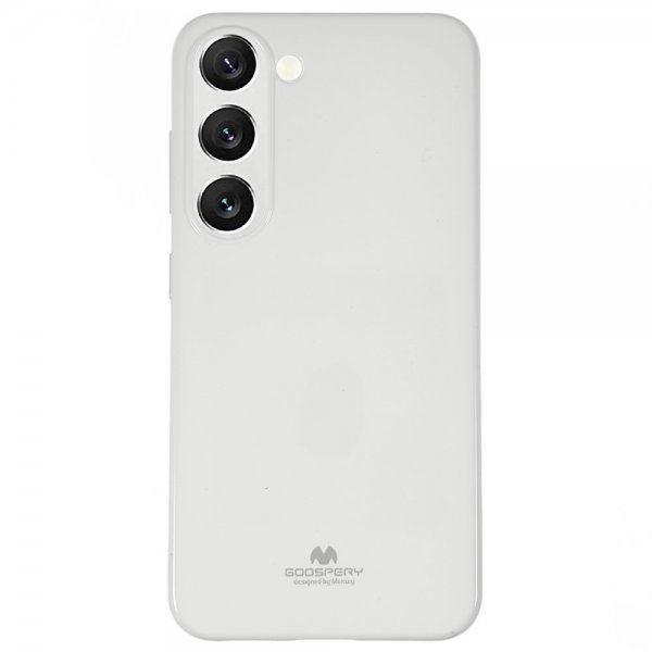 Samsung Galaxy S23 Plus Cover Pearl Jelly Hvid