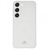Samsung Galaxy S23 Plus Cover Pearl Jelly Hvid