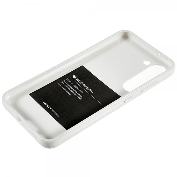 Samsung Galaxy S23 Plus Cover Pearl Jelly Hvid