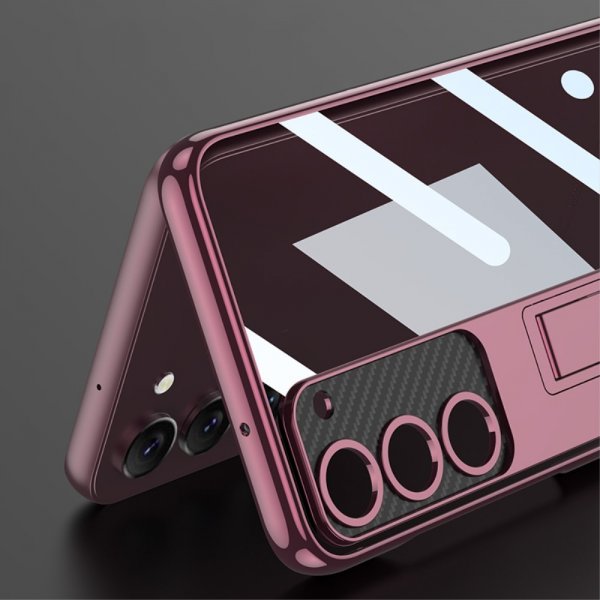 GKK Samsung Galaxy S23 Plus Cover Phantom Bracket Series Rød