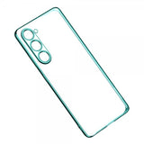 Sulada Samsung Galaxy S23 Plus Cover Forgyldt Kant Grøn