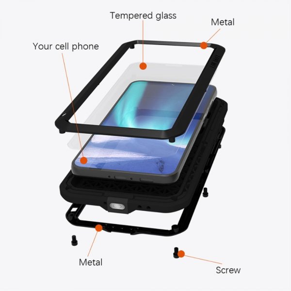Love Mei Samsung Galaxy S23 Plus Cover Powerful Case Sort