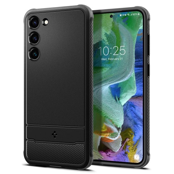 Spigen Samsung Galaxy S23 Plus Cover Rugged Armor Mat Sort
