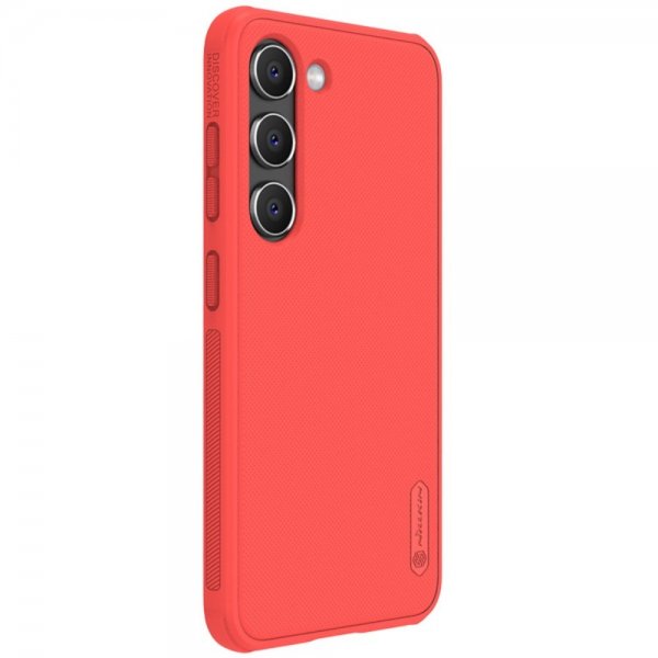 Nillkin Samsung Galaxy S23 Plus Cover Super Frosted Shield Pro Rød
