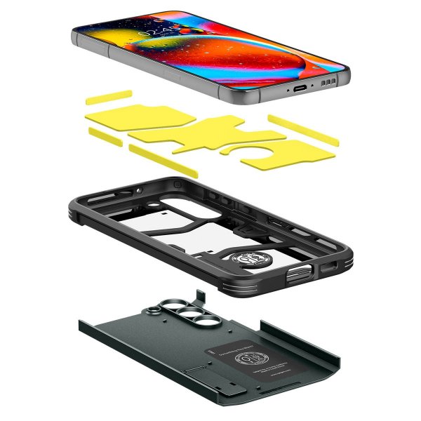 Spigen Samsung Galaxy S23 Plus Cover Tough Armor Abyss Green