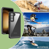Redpepper Samsung Galaxy S23 Plus Cover Vandtæt IP68 Sort