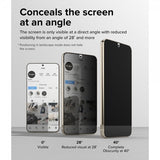 Ringke Samsung Galaxy S23 Plus Skærmbeskyttelse Privacy Glass
