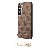 Guess Samsung Galaxy S23 Cover 4G Charms Brun