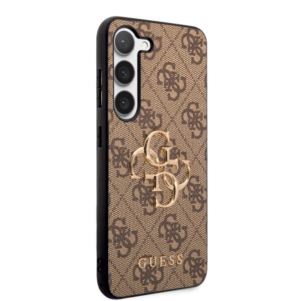 Guess Samsung Galaxy S23 Cover 4G Logo Brun