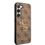 Guess Samsung Galaxy S23 Cover 4G Logo Brun