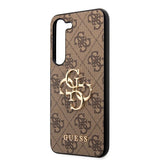 Guess Samsung Galaxy S23 Cover 4G Logo Brun