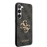 Guess Samsung Galaxy S23 Cover 4G Logo Grå