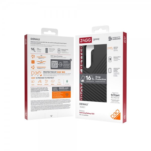 Gear4 Samsung Galaxy S23 Cover Denali Sort