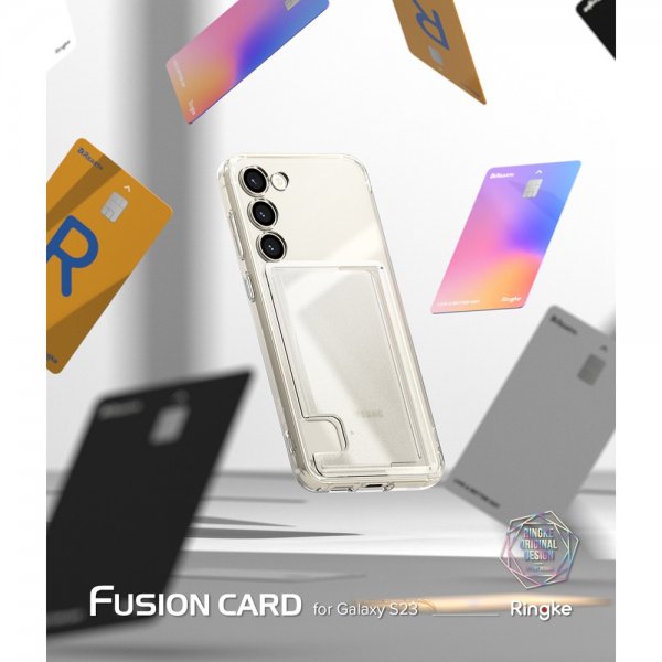 Ringke Samsung Galaxy S23 Cover Fusion Card Clear