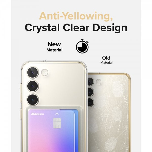 Ringke Samsung Galaxy S23 Cover Fusion Card Clear