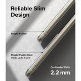 Ringke Samsung Galaxy S23 Cover Fusion Card Clear