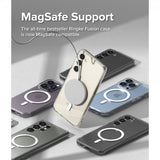 Ringke Samsung Galaxy S23 Cover Fusion Magnetic Mat Gennemsigtig