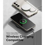 Ringke Samsung Galaxy S23 Cover Fusion Magnetic Mat Gennemsigtig