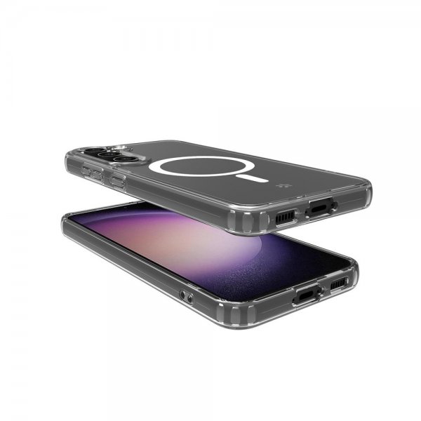 Celly Samsung Galaxy S23 Cover GELSKINMAG MagSafe Transparent
