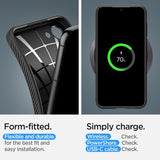 Spigen Samsung Galaxy S23 Cover Liquid Air Mat Sort