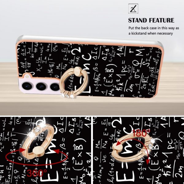 Samsung Galaxy S23 Cover med Fingerring Motiv Ligninger