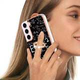 Samsung Galaxy S23 Cover med Fingerring Motiv Ligninger