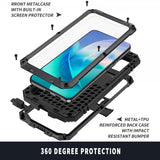 R-JUST Samsung Galaxy S23 Cover Metal Stødsikkert Sort