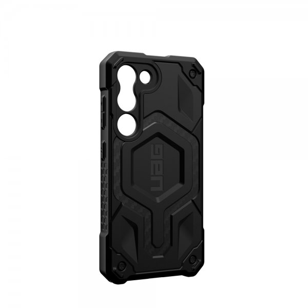 Urban Armor Gear (UAG) Samsung Galaxy S23 Cover Monarch Pro MagSafe Carbon Fiber Sort