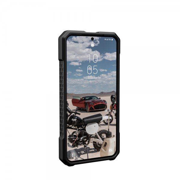Urban Armor Gear (UAG) Samsung Galaxy S23 Cover Monarch Pro MagSafe Carbon Fiber Sort