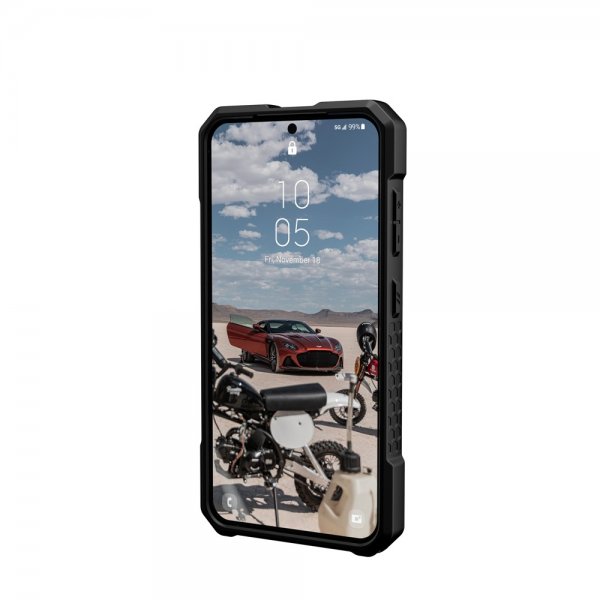 Urban Armor Gear (UAG) Samsung Galaxy S23 Cover Monarch Pro MagSafe Carbon Fiber Sort