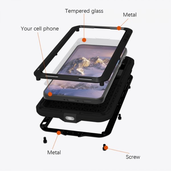 Love Mei Samsung Galaxy S23 Cover Powerful Case Sort