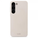 holdit Samsung Galaxy S23 Cover Slim Case Light Beige
