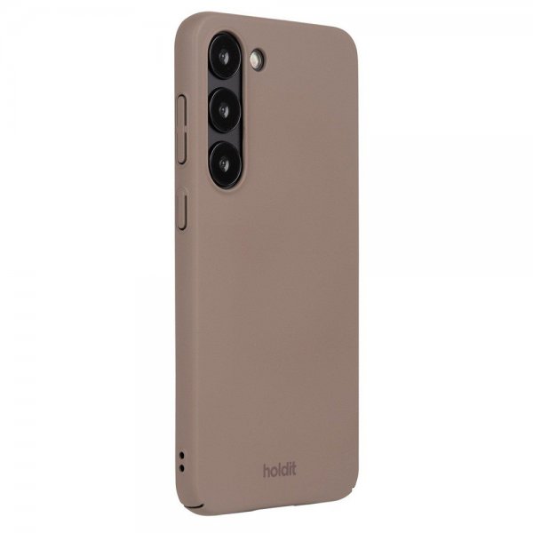 holdit Samsung Galaxy S23 Cover Slim Case Mocha Brown