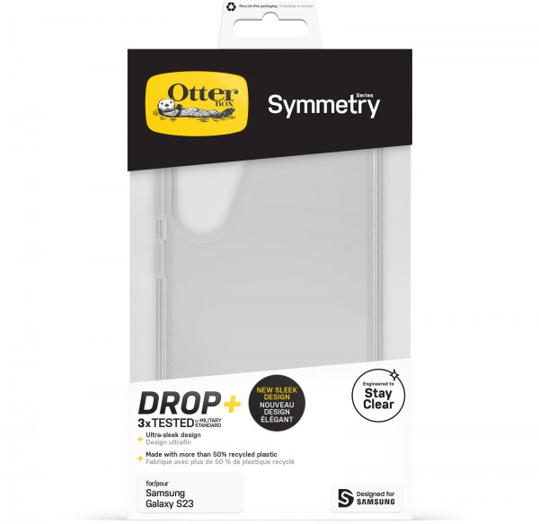 Otterbox Samsung Galaxy S23 Cover Symmetry Clear Transparent